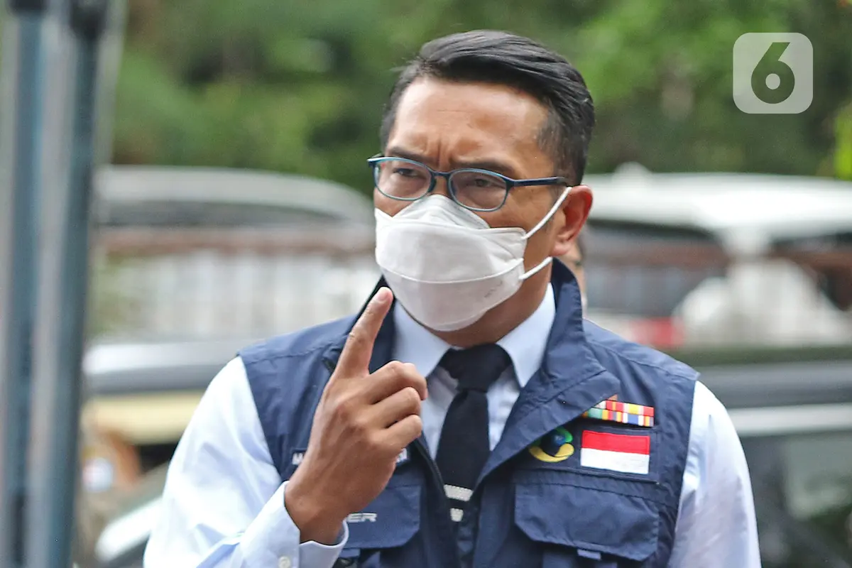 FOTO: Ridwan Kamil Tinjau Simulasi Vaksinasi COVID-19 di Depok