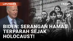 Joe Biden Bandingkan Serangan Hamas ke Israel dengan Genosida Holocaust