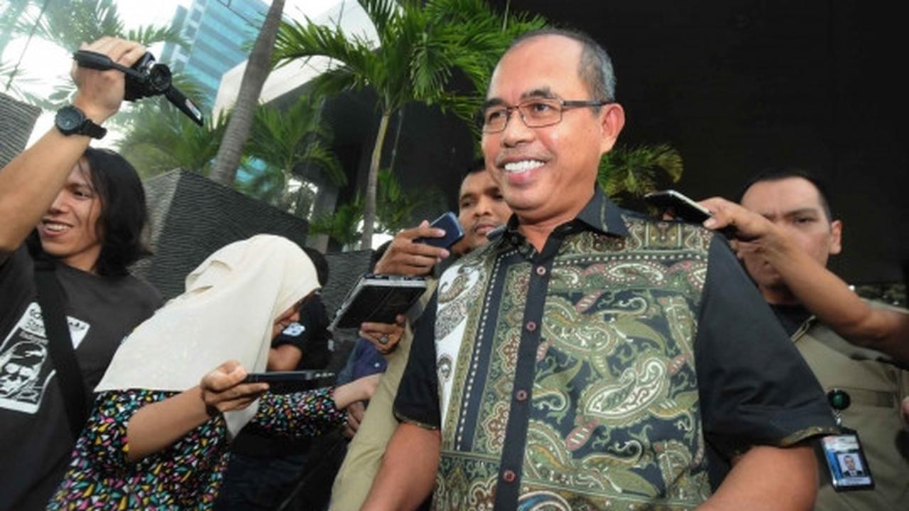 Bupati Musi Banyuasin usai diperiksa KPK terkait suap RAPBD