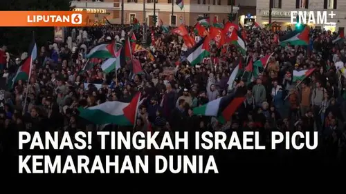 Flotilla Dicegat Israel, Ribuan Warga Roma Turun ke Jalan Bela Palestina