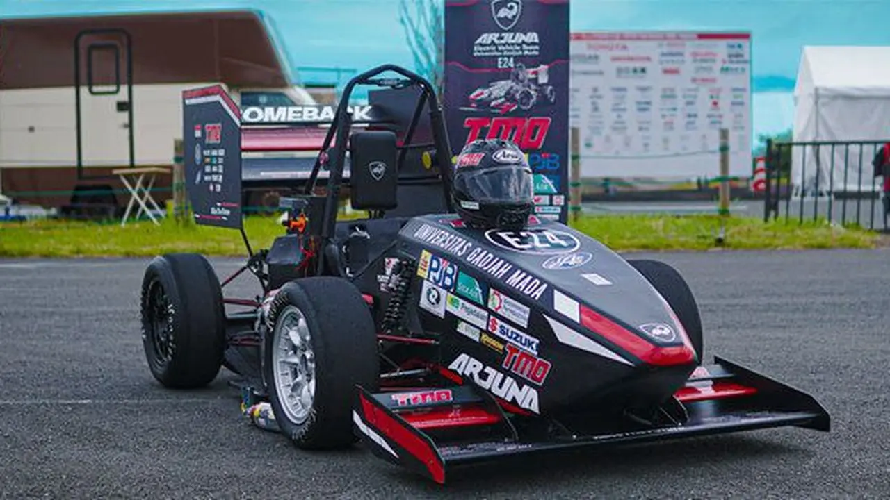 Mobil Formula Listrik UGM raih prestasi internasional