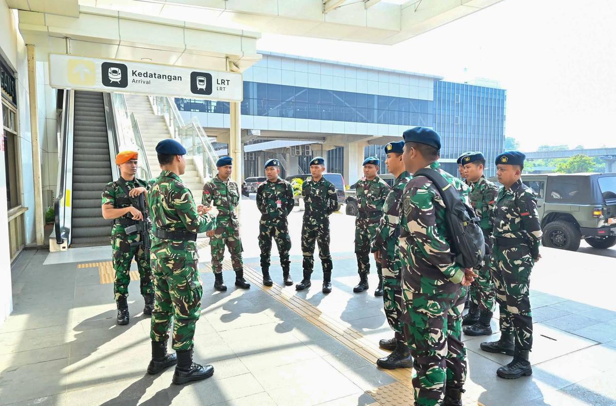 FOTO: Koopsudnas Gelar Patroli Pengamanan Nataru di Jakarta Timur