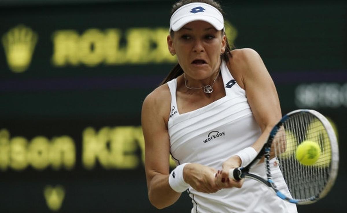 Ekspresi kocak petenis cantik dunia di kejuaraan Wimbledon