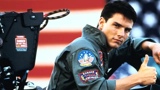 Tom Cruise dalam film Top Gun
