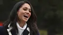 Belum resmi menjadi istri, Meghan sudah mengikuti sederet acara dan pastinya untuk mendampingi calon suaminya itu. Bukan hal yang aneh, mengingat Meghan akan bergabung dengan keluarga kerajaan Inggris. (Foto: AFP)