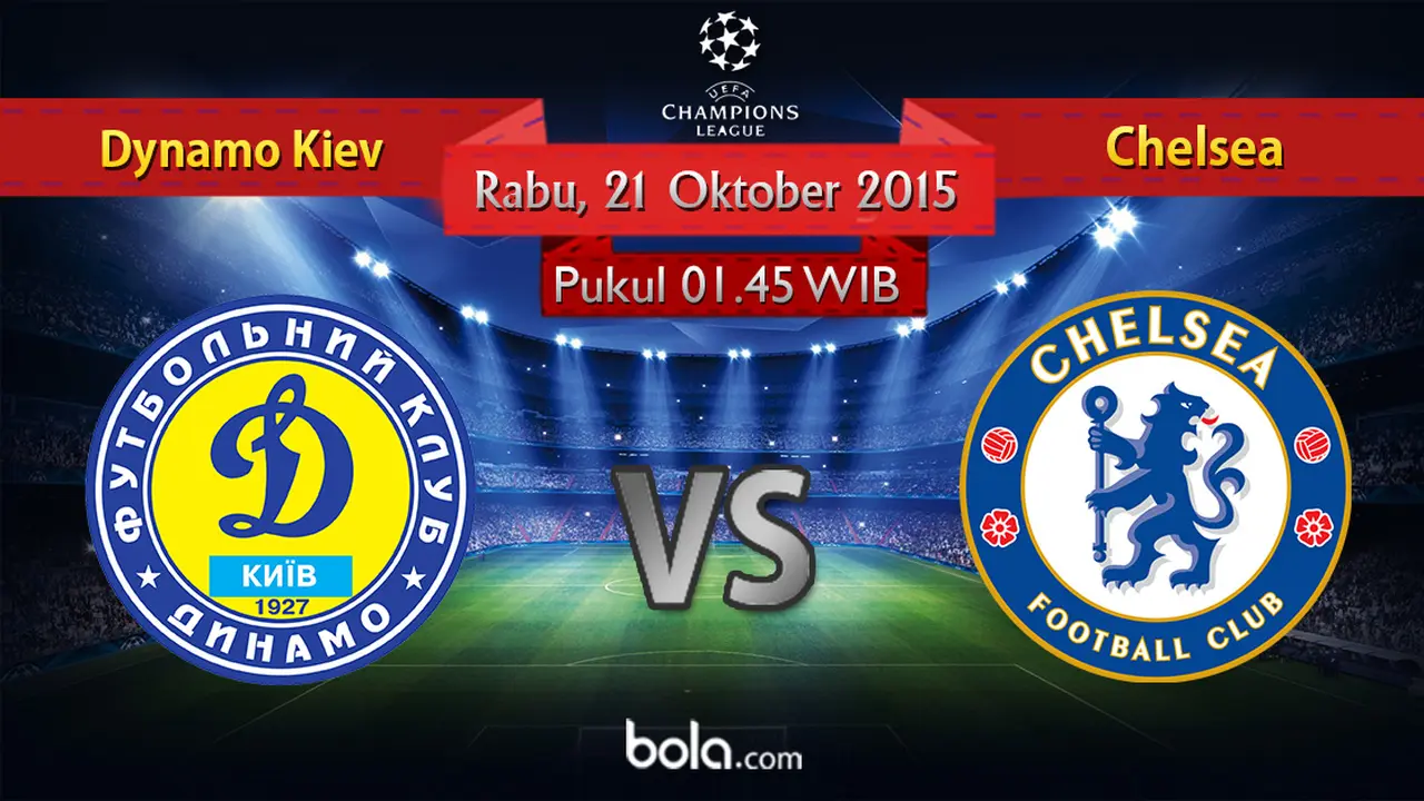 Dynamo Kiev Vs Chelsea (Bola.com/Rudi Riana)
