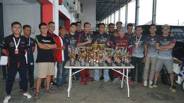 Luar Biasa, Tim Ini Sabet 35 Trofi di Sentul