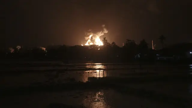 Kebakaran Hebat Kilang Minyak Pertamina Cilacap