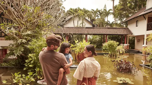 Ilustrasi keluarga liburan/Club Med