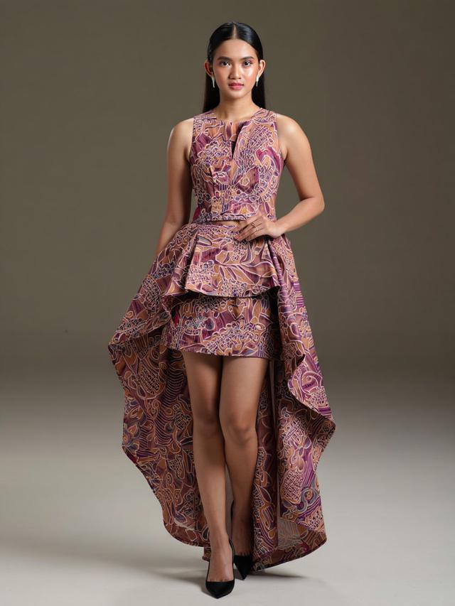 Visual Reference: 10 Model Batik Kombinasi Satin Modern Terbaru Perpaduan Anggun Untuk