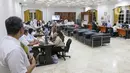 Hari ini, Senin (11/11/2024, Wakil Presiden Gibran Rakabuming Raka meluncurkan program bernama 'Lapor Mas Wapres'. (Liputan6.com/Herman Zakharia)