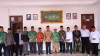 Pasangan Calon Gubernur dan Wakil Gubernur Kalimantan Barat, Sutarmidji-Didi Haryono sowan ke keluarga besar Pengurus Wilayah Nahdlatul Ulama (PWNU) Provinsi Kalbar, Selasa (3/9/2024) (Istimewa)