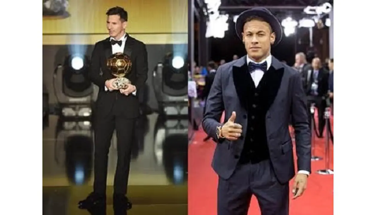 Lionel Messi dan Neymar Jr. 