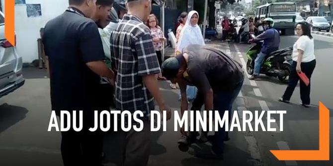 VIDEO: Adu Jotos Sales dan Pembeli di Minimarket