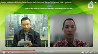 Atase Perikanan dan Kehutanan Kedutaan Jepang untuk Indonesia Wakabayashi Hajime dalam program Climate Talk Liputan6.com. (Liputan6.com Screen Grab)