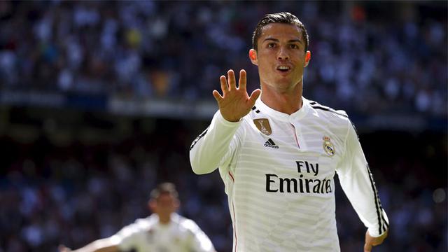 Penyerang Real Madrid Cristiano Ronaldo