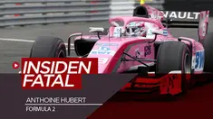 Berita video insiden kecelakaan fatal yang menewaskan pembalap Formula 2, Anthoine Hubert, di Belgia, Sabtu (31/8/2019).