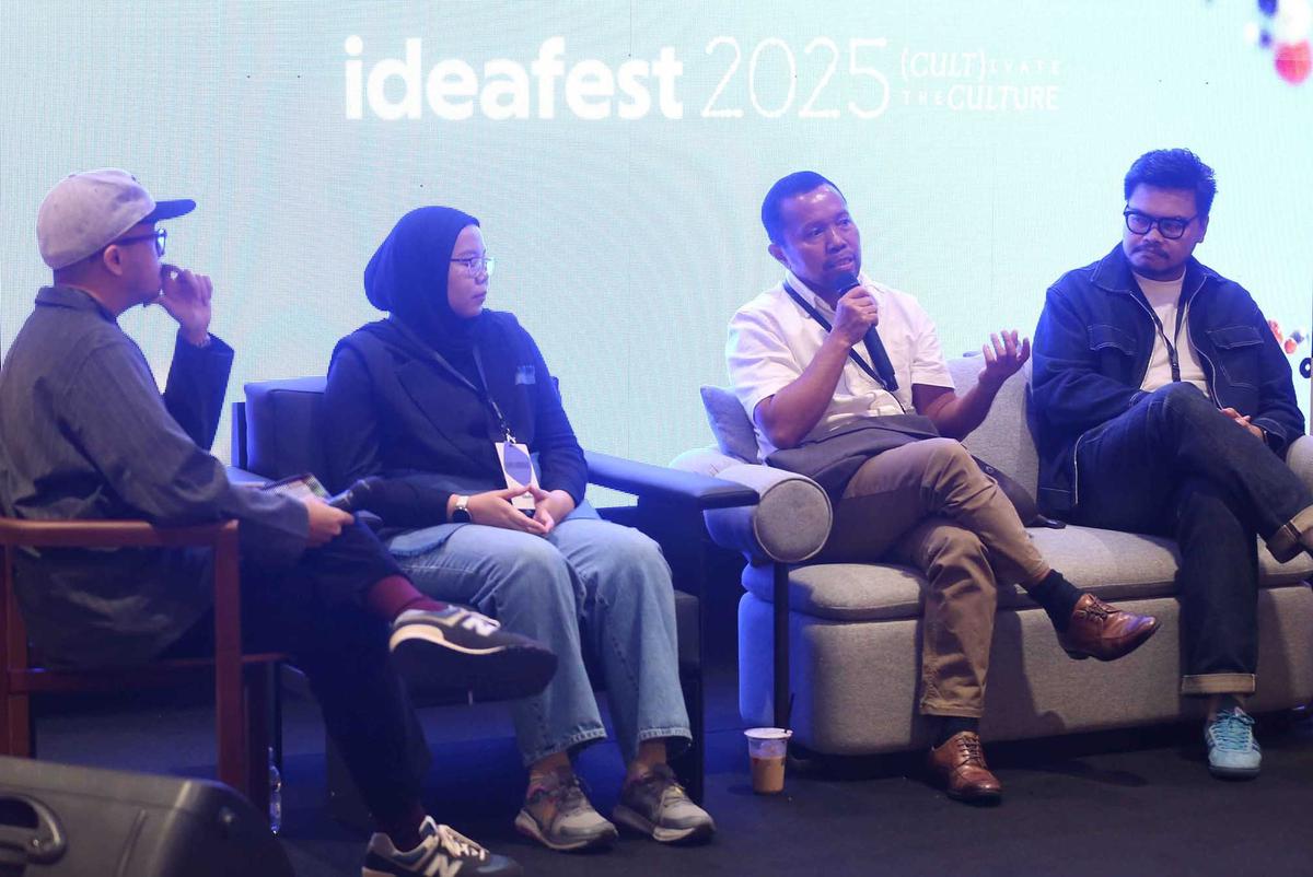 FOTO: CCO KLY Wenseslaus Manggut Kupas Arah Baru Media Digital di IdeaFest 2025