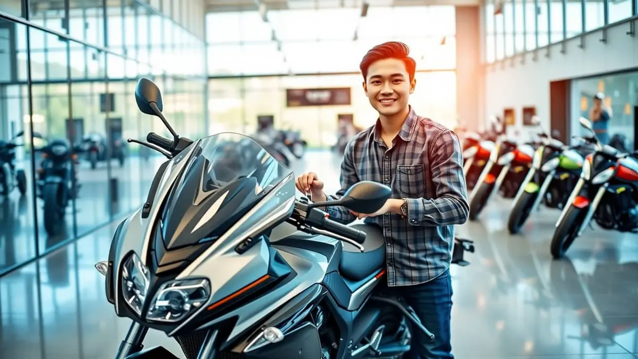 arti mimpi beli motor baru