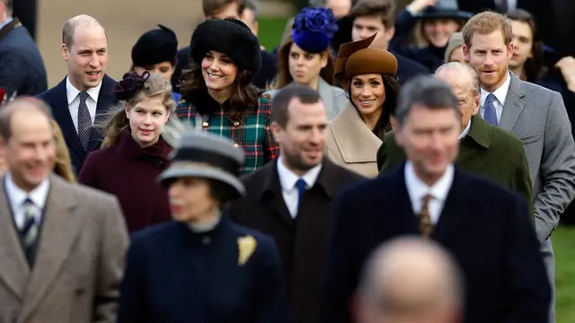 Meghan Markle di Perayaan Natal Kerajaan