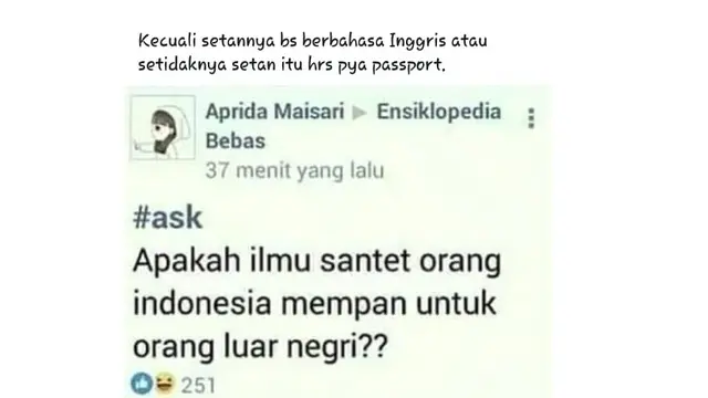 Kumpulan Pertanyaan Konyol di Medsos, Antara Bikin Bingung Sekaligus Ngakak