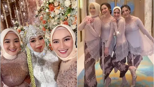 Dihadiri 30 Undangan, Ini 8 Potret Tamu di Akad Nikah Lesty Kejora dan Rizky Billar