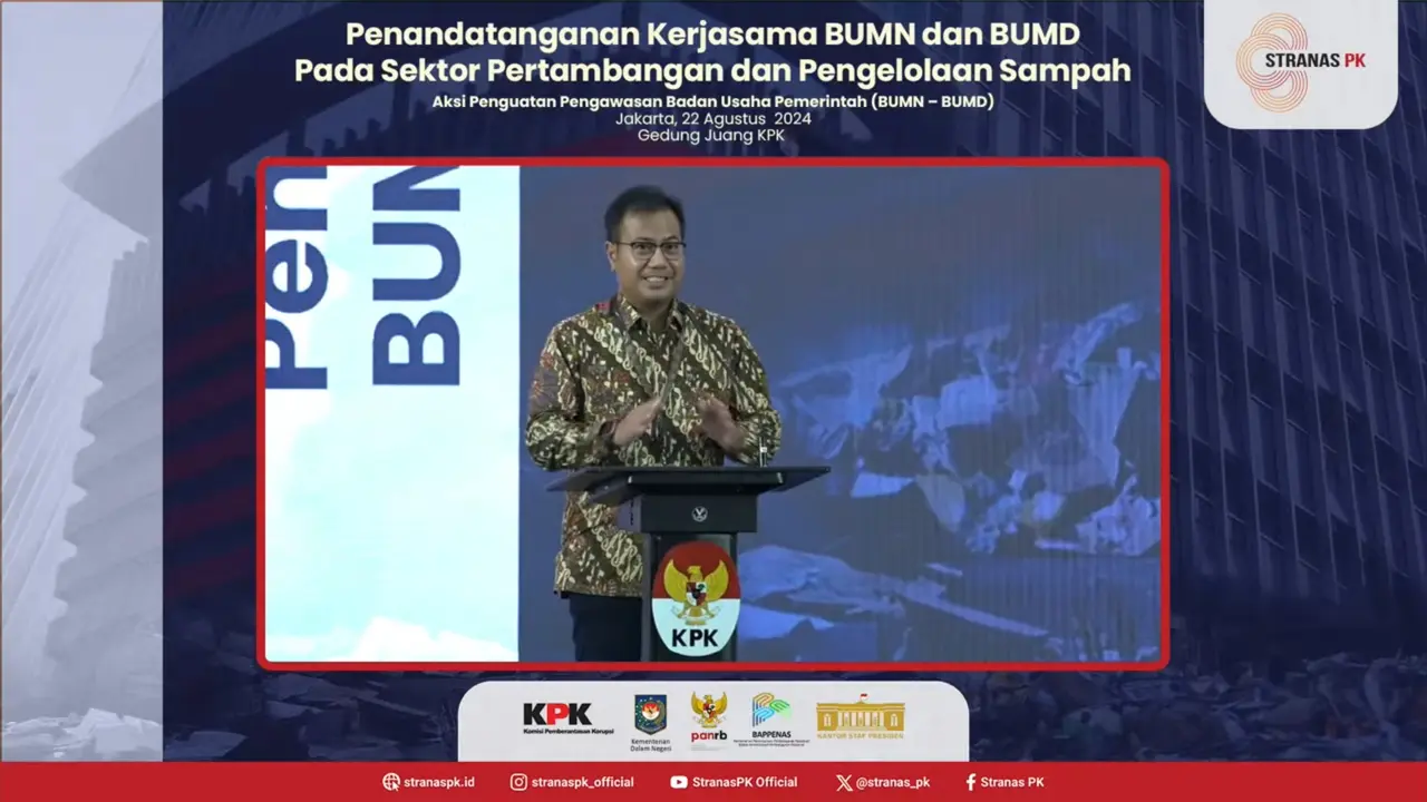 Sekretaris Kementerian BUMN Rabin Indrajad Hattari