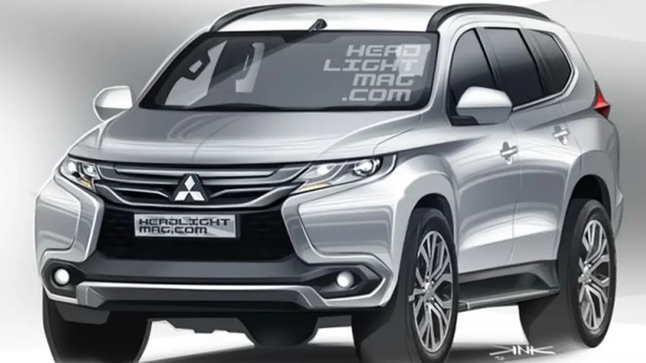 Pajero Sport Anyar Bakal Tampil Kian Kekar