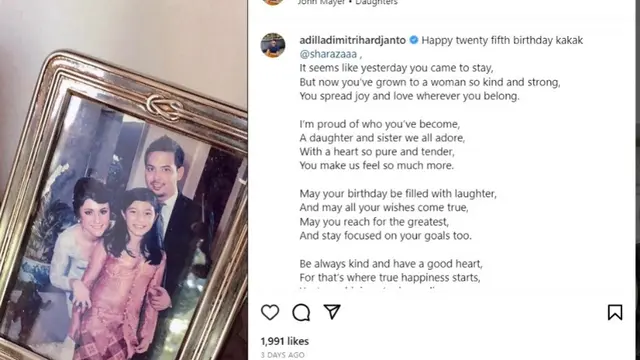 Potret Kedekatan Shalom Razade dan Adilla Dimitri, Hangat dan Awet Hingga Kini