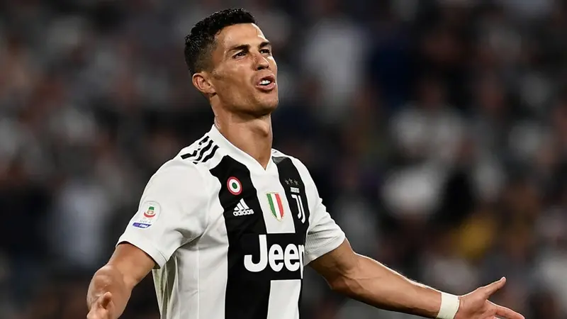 Penyerang Juventus, Cristiano Ronaldo.