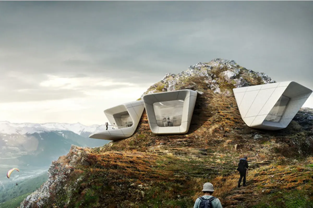 Menikmati Indahnya Ketinggian di Messner Mountain Museum Corones