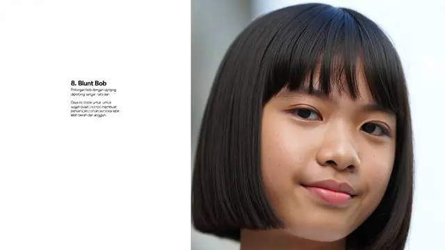Model Rambut Pendek Anak Perempuan