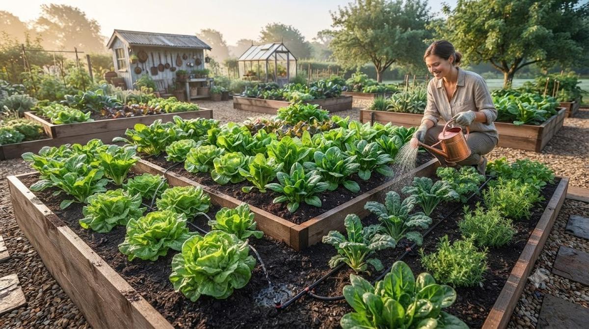 Cara Membuat Kebun Sayur Tidak Diserang Siput