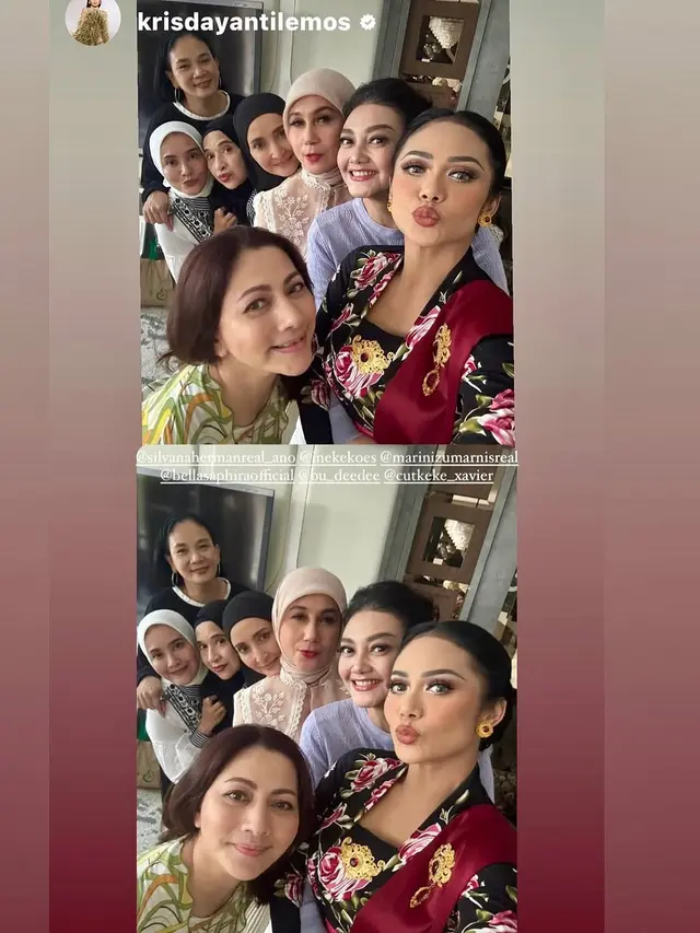Potret Geng Artis Lawas Awet Muda (credit: instagram/bellasaphiraofficial)