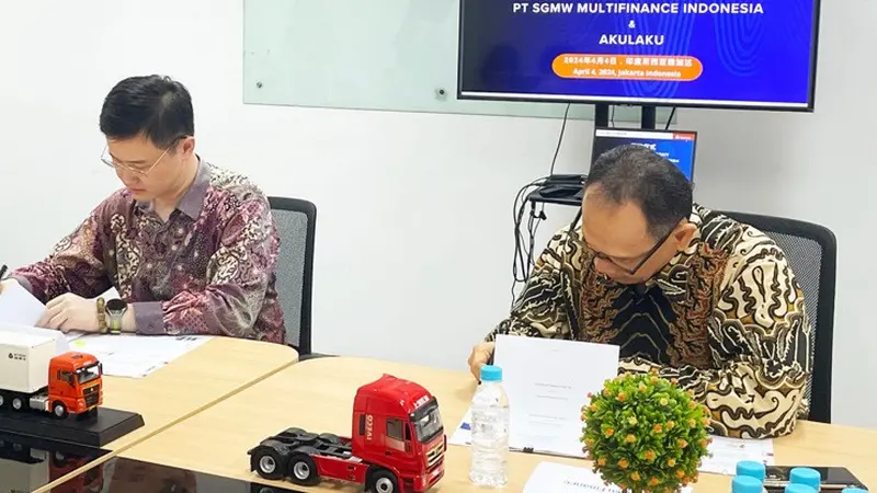 Perusahaan pembiayaan Wuling Finance yang bernaung di dalam entitas PT SGMW Multifinance Indonesia sepakat bekerjasama dengan PT Akulaku Finance Indonesia.