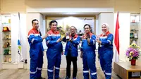 Pertamina Plaju Palembang resmi meluncurkan ekspor perdana MFO Low Sulphur di Jetty (Dermaga) 11 Kilang Pertamina Plaju Palembang Sumsel (Dok. Humas Pertamina Plaju Palembang / Nefri Inge)