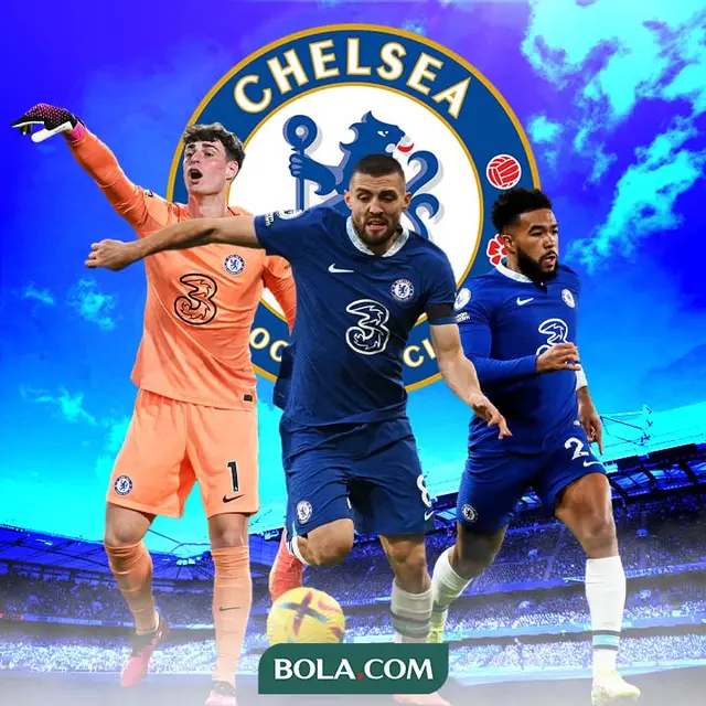 Chelsea - Kepa Arrizabalaga, Mateo Kovacic, Reece James