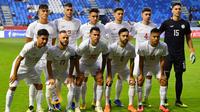 Timnas Filipina jelang melawan Korea Selatan di Piala Asia 2019 (7/1/2019). (AFP/Giuseppe Cacace)