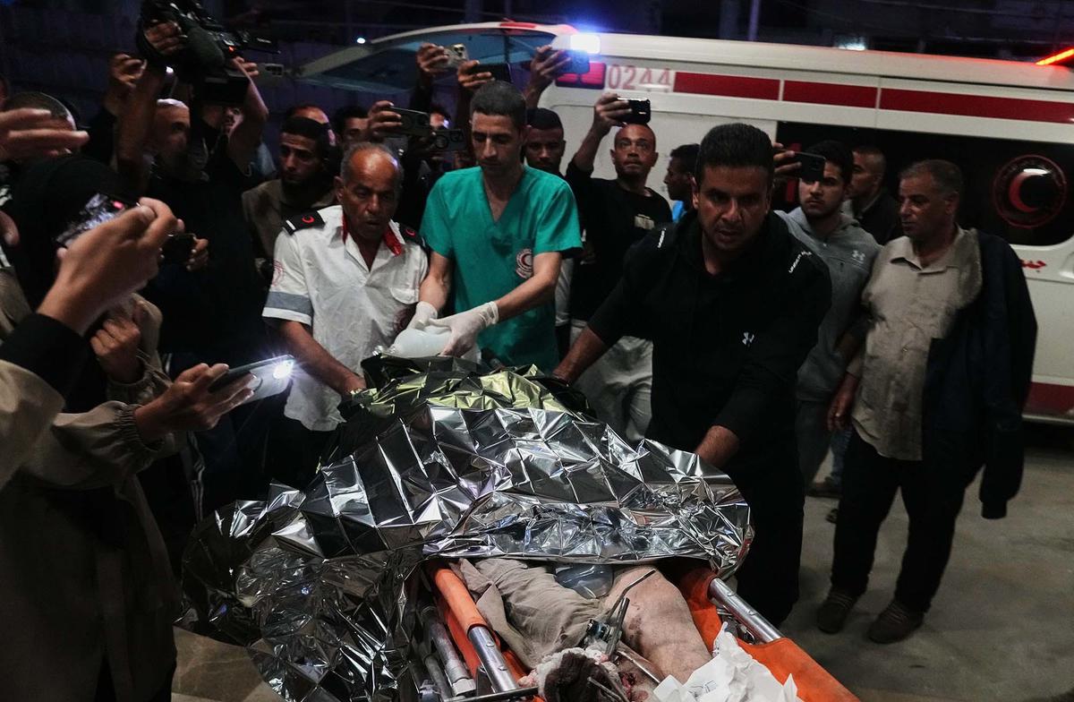 FOTO: Gencatan Senjata Terancam Runtuh, Serangan Israel di Gaza Renggut Nyawa 33 Warga Palestina