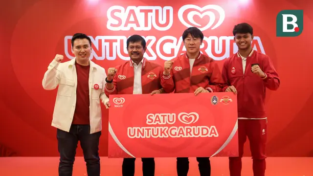 Konferensi Pers Satu Hati Untuk Garuda