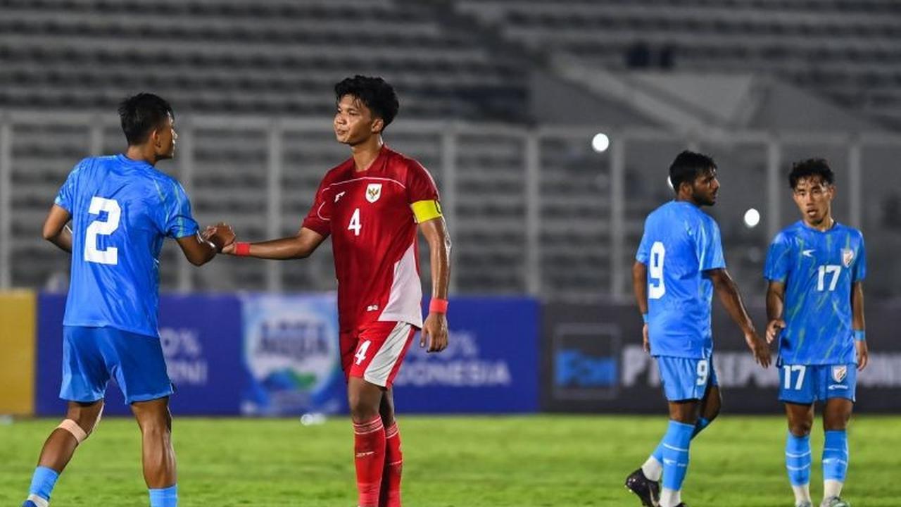 Timnas Indonesia U-23 Tumbang 1-2 dari India: Gagal Balas Dua Gol Cepat di Laga Uji Coba Perdana