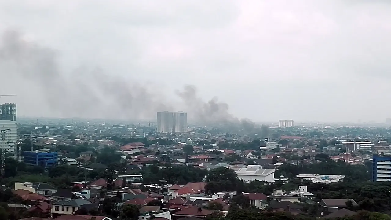 Pemukiman di Kebayoran Lama Terbakar, 15 Damkar Dikerahkan