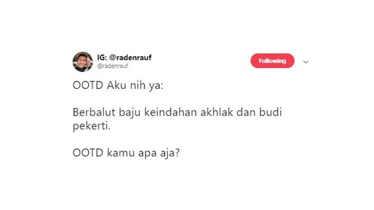 OOTD dari Netizen