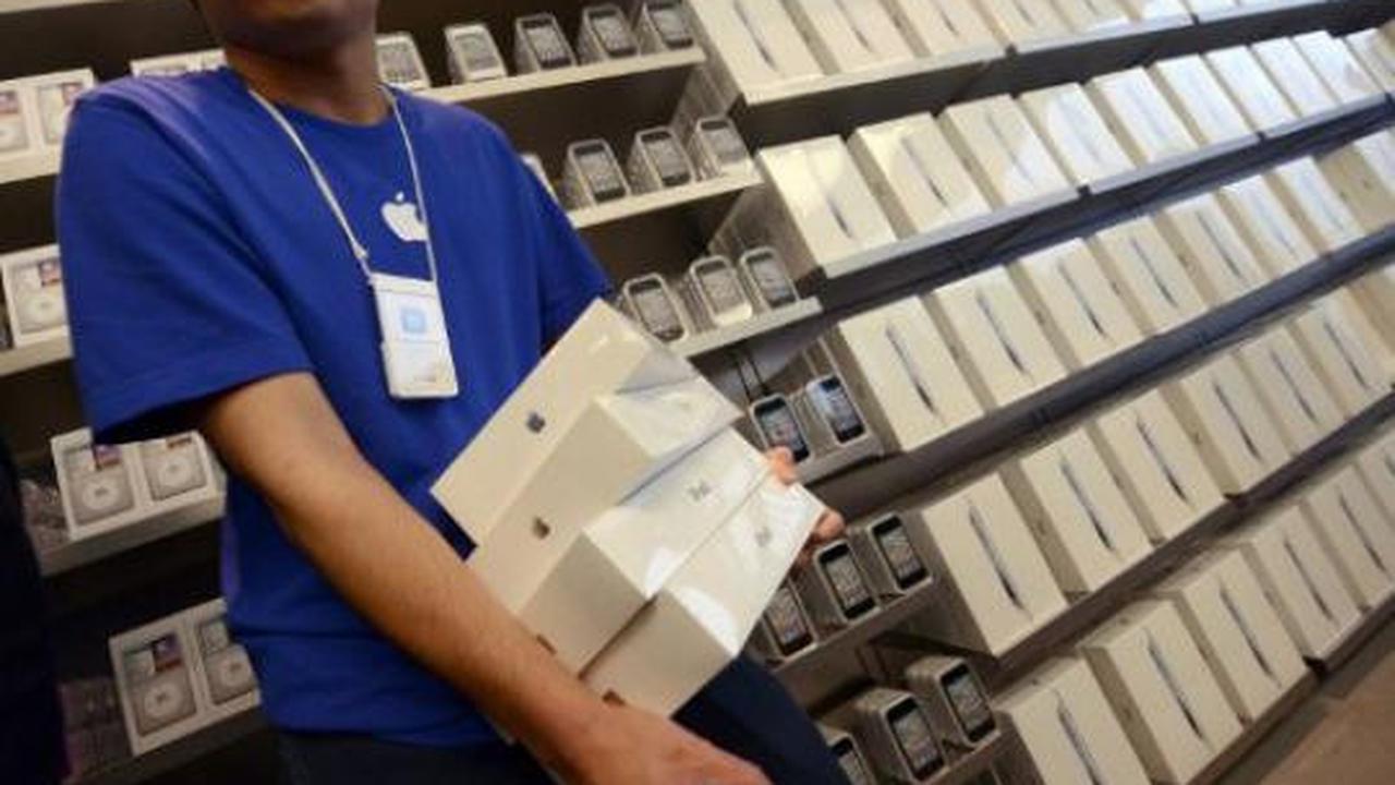 Ramai-ramai mengantre new iPad 