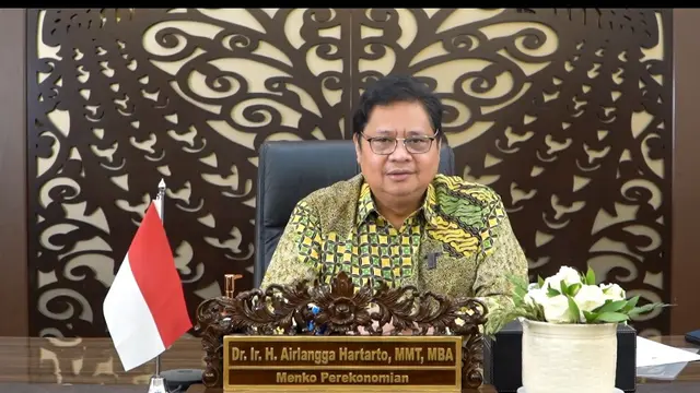 Menteri Koordinator Bidang Perekonomian Airlangga Hartarto