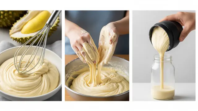 Resep Kue Ape Durian Pandan Tanpa Mixer