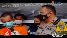 Polisi di Mojokerto menangkap tersangka yang menjual istrinya sendiri kepada pria hidung belang, untuk layanan seks menyimpang dengan tarif Rp. 1,5 juta untuk sekali kencan.