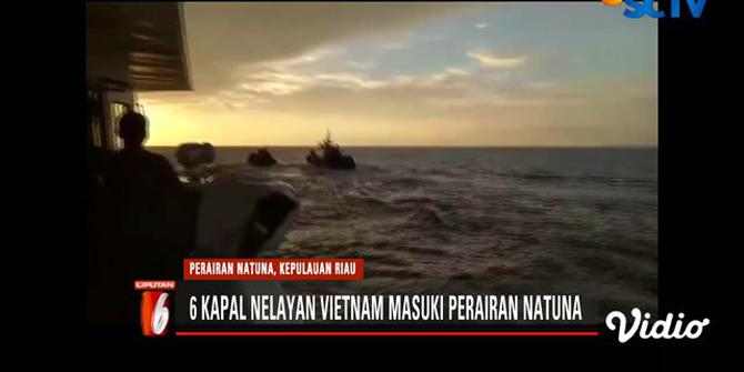 Masuki Perairan Laut Natuna, 2 Kapal Vietnam Diamankan