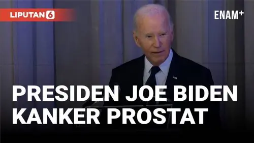 VIDEO: Mantan Presiden Joe Biden Didiagnosis Kanker Prostat Stadium Lanjut
