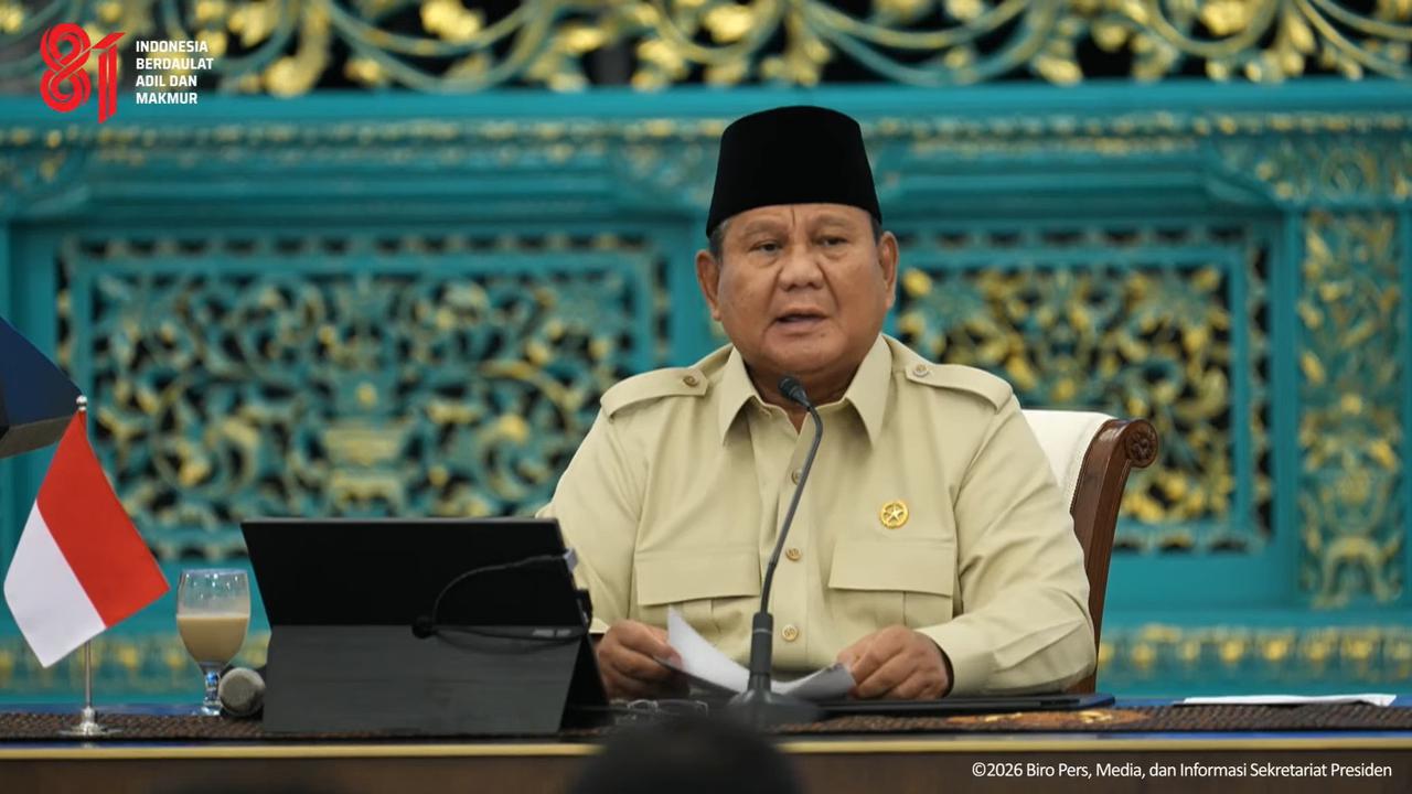 Di Hadapan Kadin, Prabowo:  Perang Geopolitik Ancam Harga Pangan